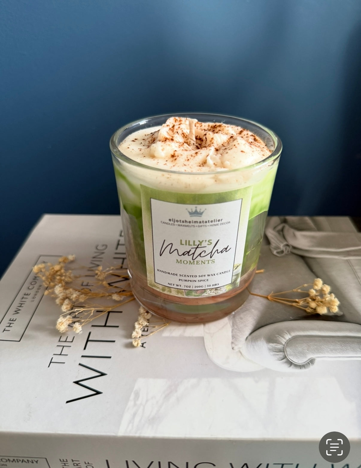 Matcha Duftkerze | Getränkekerze