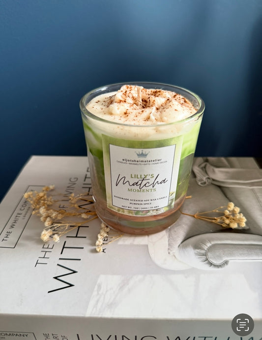 Matcha Duftkerze | Getränkekerze