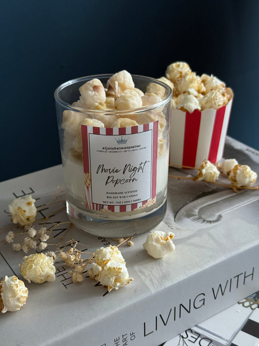 Popcorn Duftkerze „Movie Night“ | Dessertkerze