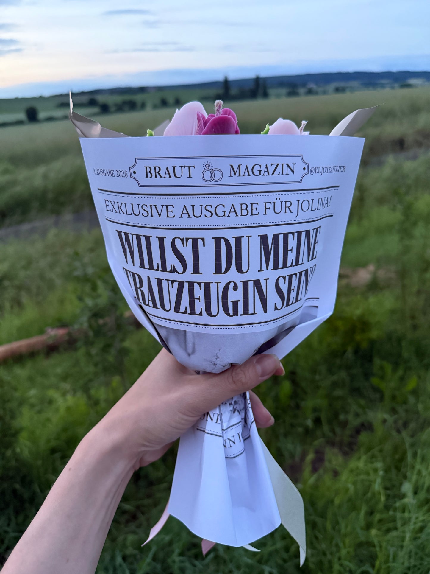 Tulpenstrauß Duftkerzen | personalisierbar